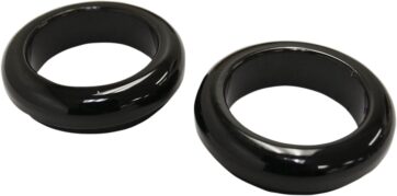 39MM COVER FORK BOOT - BLACK