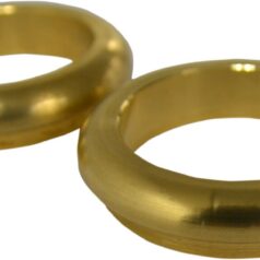 49MM FORK DUST COVER - BRASS