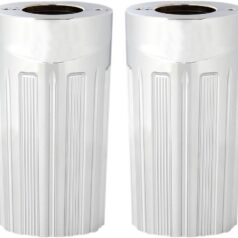 FORK BOOTS 10-GAUGE CHROME