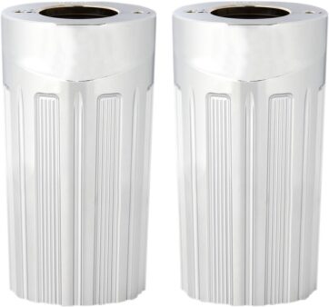 FORK BOOTS 10-GAUGE CHROME
