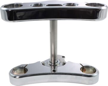 ACCUTRONIX TRIPLE TREE ELITE SMOOTH 3° RAKE 49MM CHROME