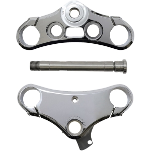 ACCUTRONIX TRIPLE TREE ELITE SMOOTH 5° RAKE 49MM CHROME