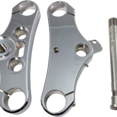ACCUTRONIX TRIPLE TREE ELITE SMOOTH CONVERSION KIT 3° RAKE 49MM CHROME