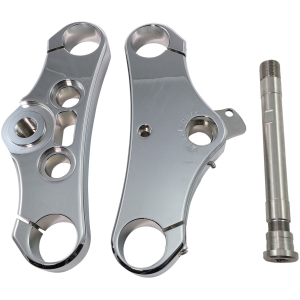 ACCUTRONIX TRIPLE TREE ELITE SMOOTH CONVERSION KIT 3° RAKE 49MM CHROME