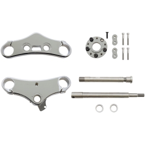 ACCUTRONIX TRIPLE TREE ELITE CONVERSION KIT 5° RAKE 49MM CHROME