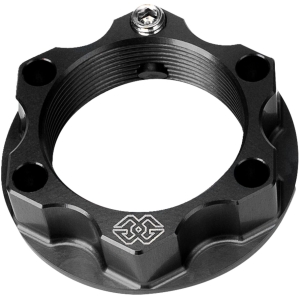 TOP YOKE NUT ACMA ALUMINUM 28x1 BLACK