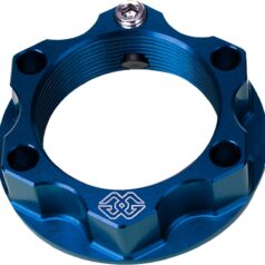 TOP YOKE NUT ACMA ALUMINUM 28x1 BLUE
