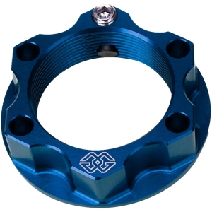 TOP YOKE NUT ACMA ALUMINUM 28x1 BLUE