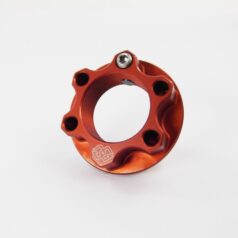 TOP YOKE NUT ACMA ALUMINUM 24x1.5 RED