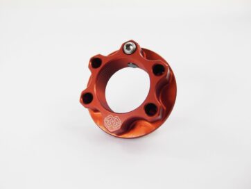 TOP YOKE NUT ACMA ALUMINUM 24x1.5 RED