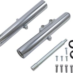 FORK LEGS HOT LEGS SMOOTH SINGLE DISC CHROME