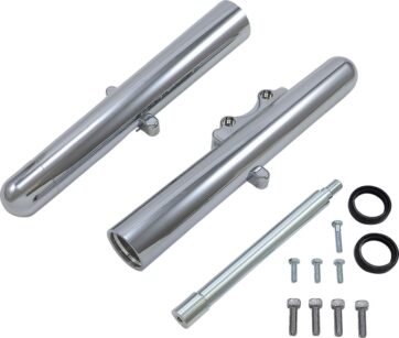 FORK LEGS HOT LEGS SMOOTH SINGLE DISC CHROME