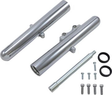 FORK LEGS HOT LEGS SMOOTH SINGLE DISC CHROME - Bild 2