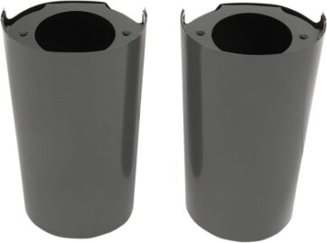 UPPER FORK TIN/SLIDER COVERS CHROME
