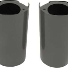 UPPER FORK TIN/SLIDER COVERS CHROME