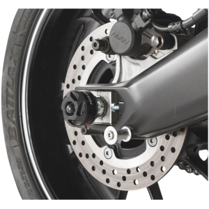 REAR AXLE SLIDER SET BLACK