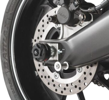 REAR AXLE SLIDER SET BLACK