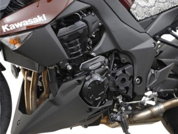 FRAME SLIDER SET BLACK Kawasaki Z 1000