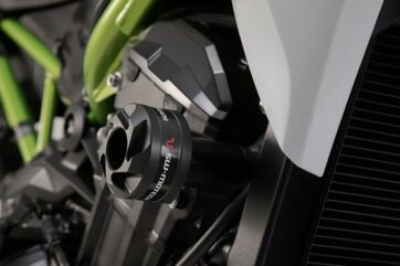 FRAME SLIDER SET BLACK Kawasaki Z900 / Z900RS