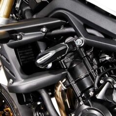 FRAME SLIDER SET BLACK Triumph Street Triple 675