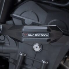 FRAME SLIDER SET BLACK Triumph Street Triple / Rx