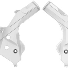 Frameguard - vit - GASGAS EC/EX/MC 125-450 21-23 & HUSQVARNA TE/TC/FE/FX/TX 125-501 19-23