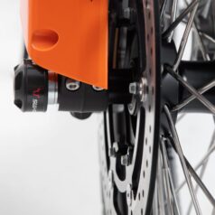 SLIDER SET FOR FRONT AXLE BLACK KTM 790 Adventure/ 790 Adventure R