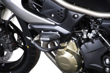 FRAME SLIDER SET BLACK Yamaha XJ6  / XJ6 Diversion
