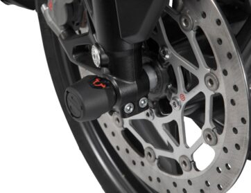 FRONT AXLE SLIDER SET BLACK BMW S 1000 R / RR / XR - Bild 2