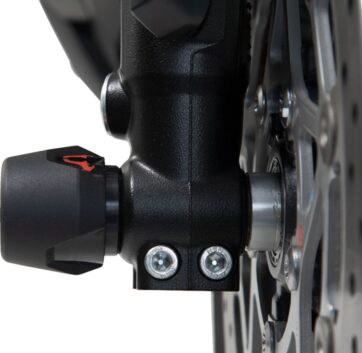 FRONT AXLE SLIDER SET BLACK BMW S 1000 R / RR / XR - Bild 5