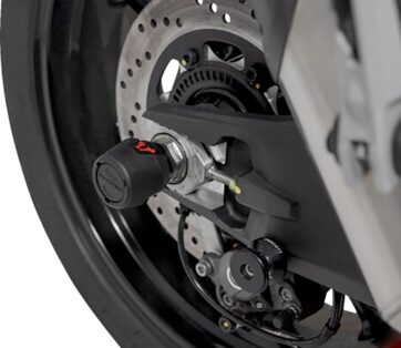 REAR AXLE SLIDER SET BLACK KTM 790/890 Duke, 790 Adv/ R - Bild 2