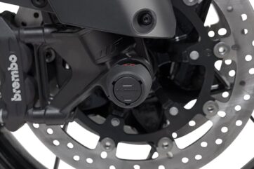 FRONT AXLE SLIDER SET BLACK KTM 790 Adv. / R. 890 Adv. / R - Bild 3