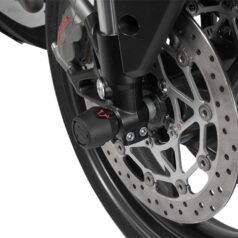 FRONT AXLE SLIDER SET Black Suzuki GSX-S1000 / F (15-).