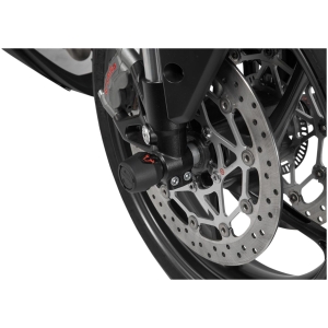 FRONT AXLE SLIDER SET Black Suzuki GSX-S1000 / F (15-).