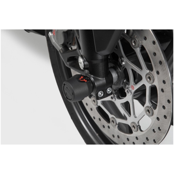 FRONT AXLE SLIDER SET Black Suzuki GSX-S1000 / F (15-). - Bild 4