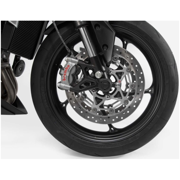 FRONT AXLE SLIDER SET Black Suzuki GSX-S1000 / F (15-). - Bild 6