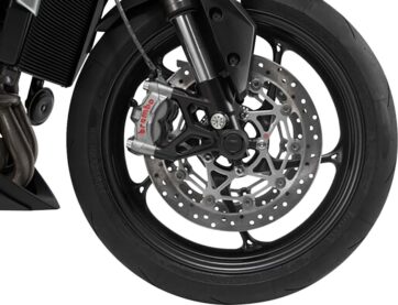 FRONT AXLE SLIDER SET BLACK V-Strom 1000 / 1050, MT-10 - Bild 4