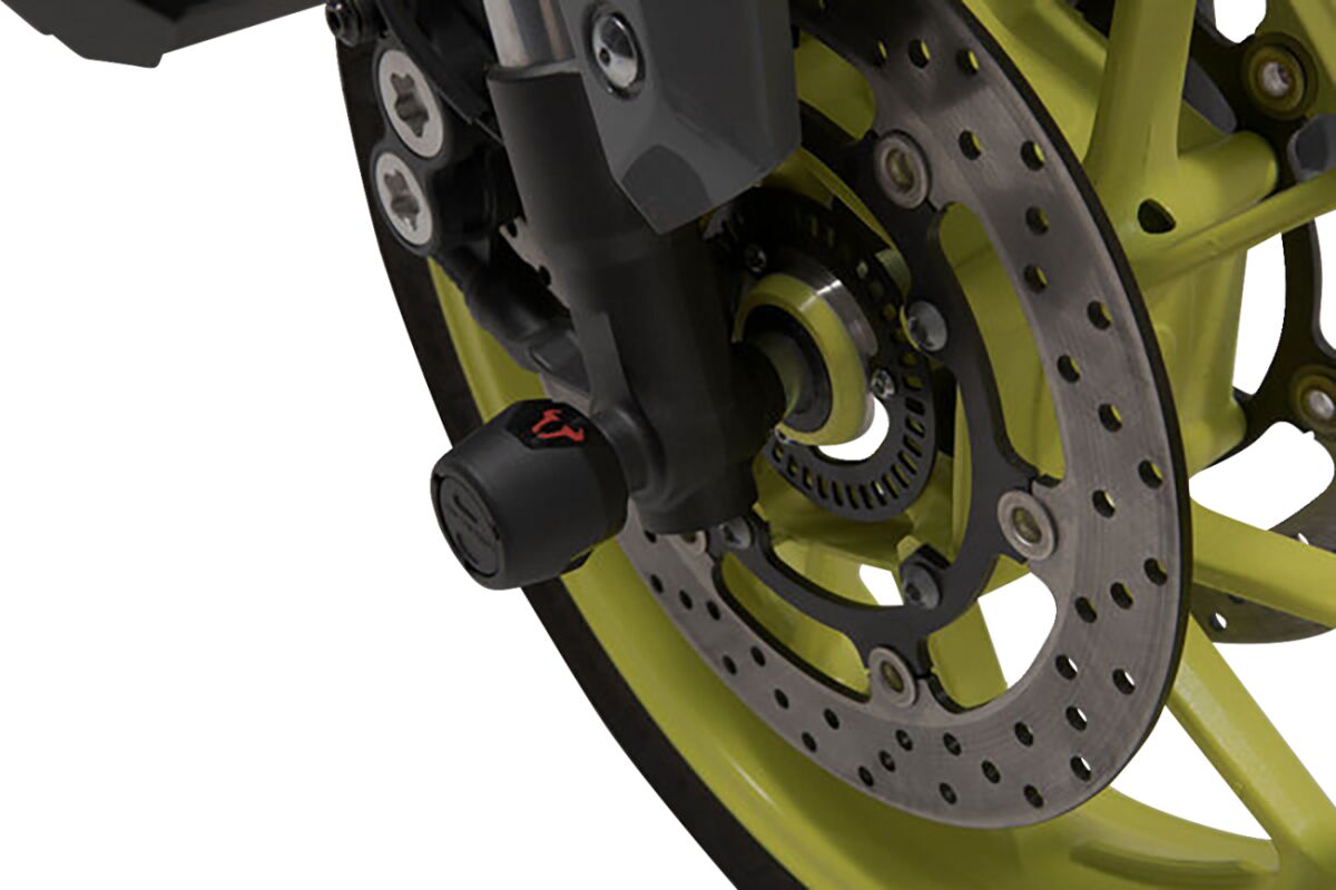 FRONT AXLE SLIDER SET BLACK Yamaha MT-09/Tracer, Tracer 900GT - Bild 2