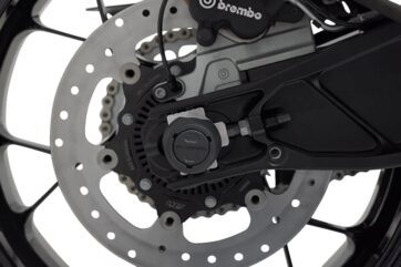 REAR AXLE SLIDER SET BLACK KTM 1050/1090/1190 Adv, 1290 SAdv - Bild 3