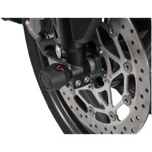 SLIDER FOR FRONT AXLE BLACK Moto Guzzi V85 TT