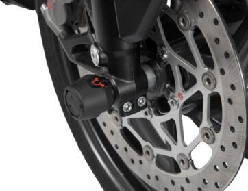 FRONT AXLE SLIDER SET BLACK Yamaha MT-09/Tracer, XSR900/Abar - Bild 3