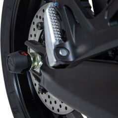 REAR AXLE SLIDER SET BLACK Yamaha Tracer 9