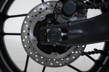 REAR AXLE SLIDER SET BLACK Yamaha Tracer 9 - Bild 2
