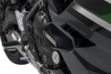FRAME SLIDER SET BLACK Kawasaki Ninja 650