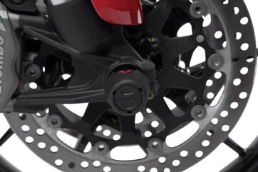 FRONT AXLE SLIDER SET BLACK Ducati Multistrada V4 - Bild 2