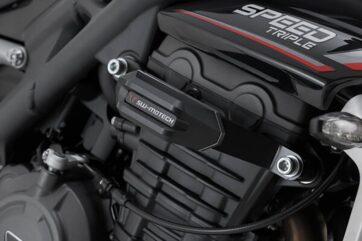 FRAME SLIDER SET BLACK Triumph Speed Triple 1200 RS