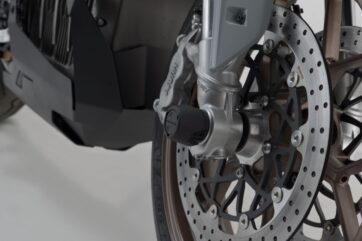 FRONT AXLE SLIDER SET BLACK Zero SR/F - Bild 2