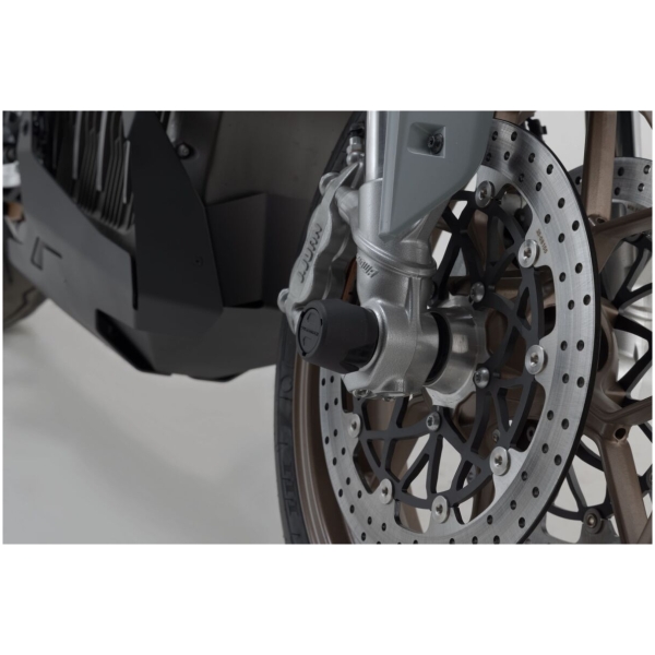 FRONT AXLE SLIDER SET BLACK Zero SR/F - Bild 2