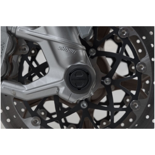 FRONT AXLE SLIDER SET BLACK Zero SR/F - Bild 3