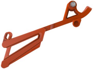 SPROCKET PROTECTOR SXF450 ORANGE